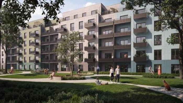 Visualisierung Neubau Schlichtallee Berlin