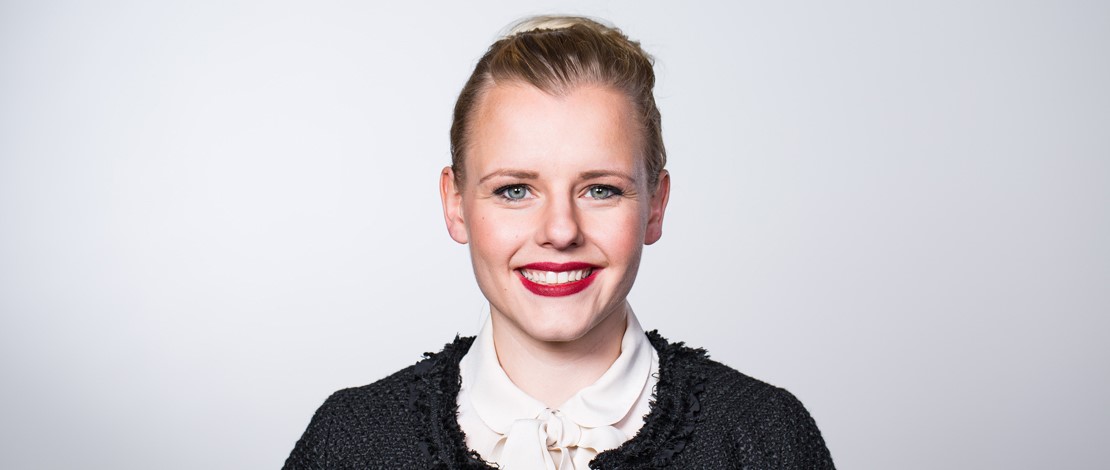 Portrait Pressesprecherin Jana Kaminski