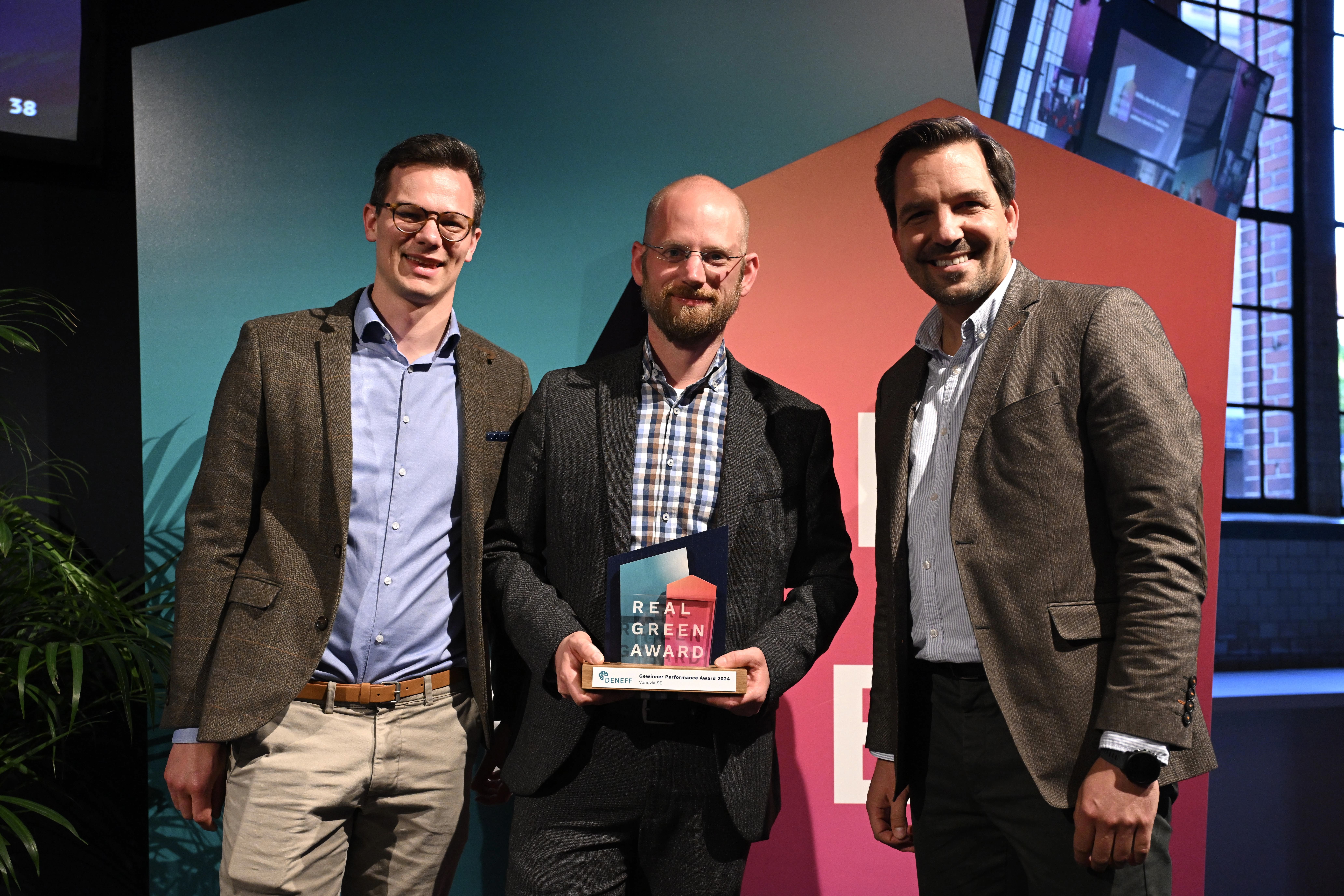Preisverleihung des RealGreen Awards