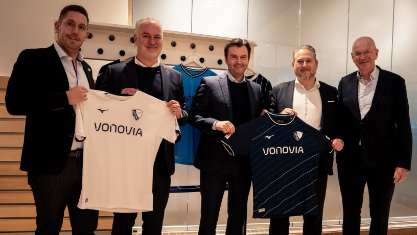 Vonovia verlängert frühzeitig ihr Hauptsponsoring mit dem Bundesligisten VfL Bochum 1848